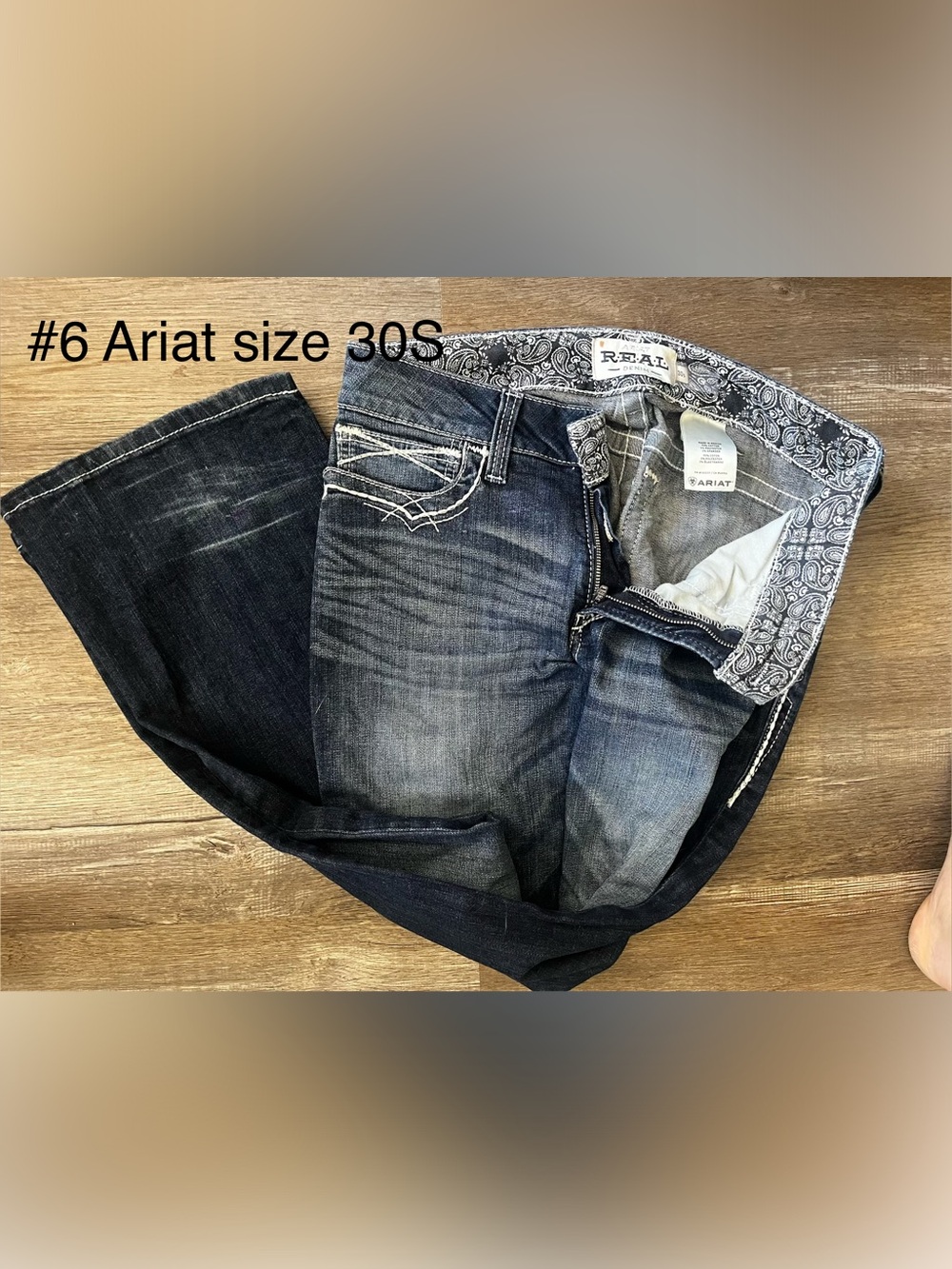 Ariat Indigo Wash Faded Jeans